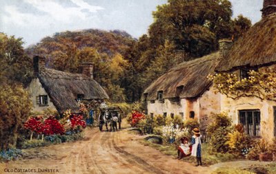 Vieilles chaumières, Dunster - Alfred Robert Quinton